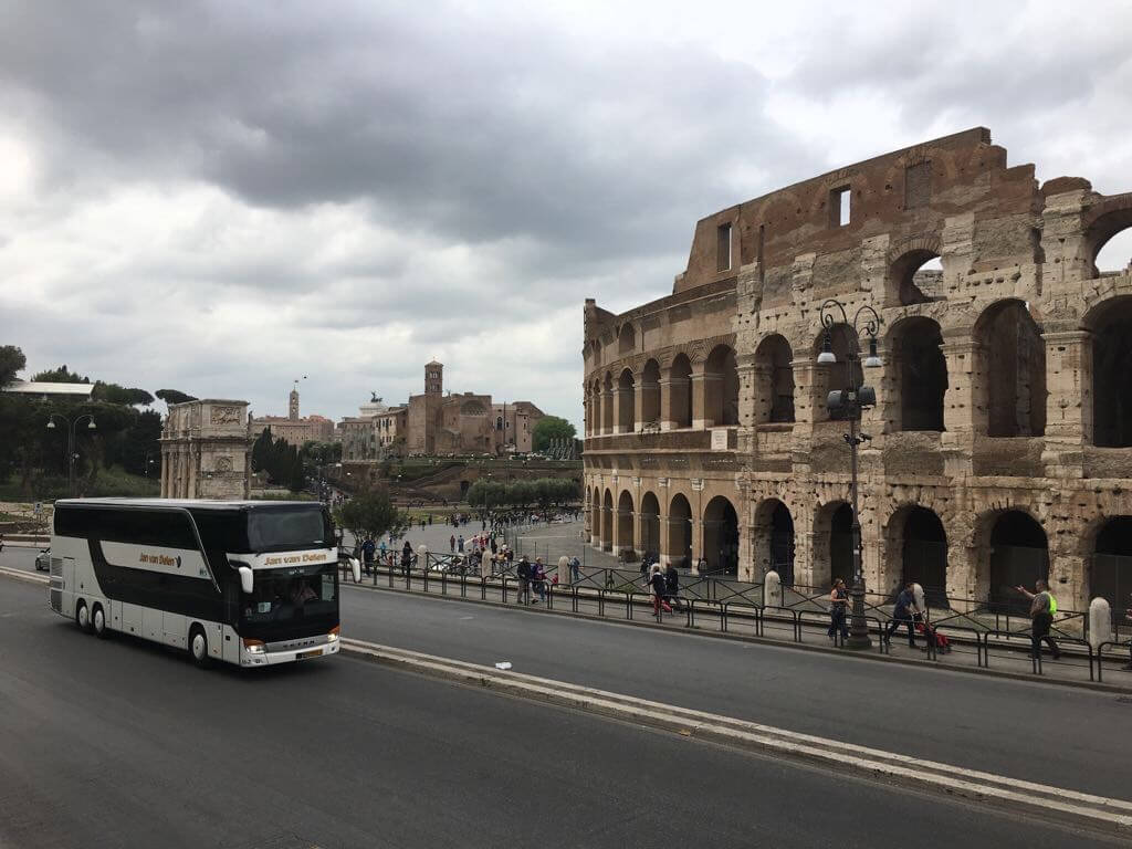Studiereis Rome met de bus