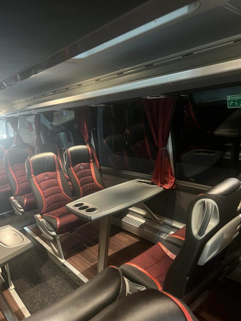 Luxe interieur touringcar
